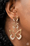 Flamboyant Flutter - Multi Post Earrings - Paparazzi Accessories Post Earrings FS-Bedazzle Me Pretty Mobile Fashion Boutique