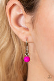Flamboyantly Flowering - Pink Necklace - Paparazzi Accessories Necklace Bedazzle Me Pretty Mobile Fashion Boutique