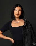 FLARE to be Different - Black Necklace - Paparazzi Accessories Necklace Bedazzle Me Pretty Mobile Fashion Boutique