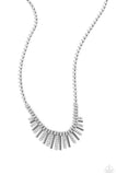 FLARE to be Different - Black Necklace - Paparazzi Accessories Necklace Bedazzle Me Pretty Mobile Fashion Boutique