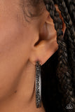 Flash Freeze - Silver Earrings - Paparazzi Accessories Earrings Bedazzle Me Pretty Mobile Fashion Boutique