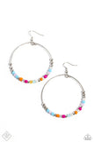 Flashy Festival - Multi Earrings - Paparazzi Accessories Earrings Bedazzle Me Pretty Mobile Fashion Boutique