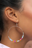 Flashy Festival - Multi Earrings - Paparazzi Accessories Earrings Bedazzle Me Pretty Mobile Fashion Boutique
