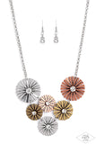 Flauntable Fanfare - Multi Necklace - Paparazzi Accessories Necklace Bedazzle Me Pretty Mobile Fashion Boutique