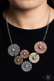 Flauntable Fanfare - Multi Necklace - Paparazzi Accessories Necklace Bedazzle Me Pretty Mobile Fashion Boutique