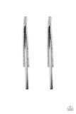 Flavor of the SLEEK - Black Earrings - Paparazzi Accessories Earrings Bedazzle Me Pretty Mobile Fashion Boutique