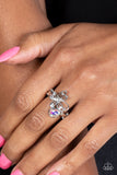 Flawless Flutter - Multi Ring - Paparazzi Accessories Ring Bedazzle Me Pretty Mobile Fashion Boutique