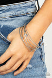 Flawlessly Floral - Pink Bracelet - Paparazzi Accessories Bracelet Bedazzle Me Pretty Mobile Fashion Boutique