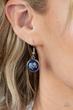 Fleek and Flecked - Blue Necklace - Paparazzi Accessories Necklace Bedazzle Me Pretty Mobile Fashion Boutique