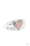 Flirtatious Finale - Pink Bracelet - Paparazzi Accessories Bracelet Bedazzle Me Pretty Mobile Fashion Boutique