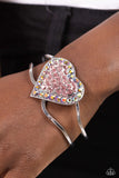 Flirtatious Finale - Pink Bracelet - Paparazzi Accessories Bracelet Bedazzle Me Pretty Mobile Fashion Boutique