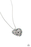 Flirting Ferris Wheel - Black Necklace - Paparazzi Accessories Necklace Bedazzle Me Pretty Mobile Fashion Boutique