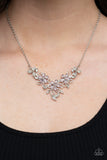 Floral Fashion Show - Pink Necklace - Paparazzi Accessories Necklace Bedazzle Me Pretty Mobile Fashion Boutique