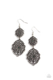 Floral Favorite - Green Earrings - Paparazzi Accessories Earrings Bedazzle Me Pretty Mobile Fashion Boutique