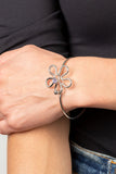 Floral Innovation - Purple Bracelet - Paparazzi Accessories Bracelet Bedazzle Me Pretty Mobile Fashion Boutique