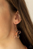 Flower Garden Fashionista - Copper Necklace - Paparazzi Accessories Necklace FS-Bedazzle Me Pretty Mobile Fashion Boutique