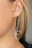 Flower Garden Fashionista - Silver Necklace - Paparazzi Accessories Necklace FS-Bedazzle Me Pretty Mobile Fashion Boutique