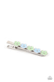 Flower Patch Flirt - Multi Hair Clip - Paparazzi Accessories Hair Clip Bedazzle Me Pretty Mobile Fashion Boutique