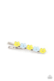 Flower Patch Flirt - Multi Hair Clip - Paparazzi Accessories Hair Clip Bedazzle Me Pretty Mobile Fashion Boutique