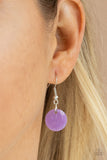 Flower Powered - Purple Necklace - Paparazzi Accessories Necklace Bedazzle Me Pretty Mobile Fashion Boutique