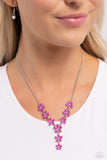 Flowering Feature - Multi Necklace - Paparazzi Accessories Necklace Bedazzle Me Pretty Mobile Fashion Boutique