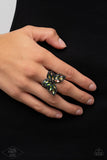 Fluttering Fashionista - Multi Ring - Paparazzi Accessories Ring Bedazzle Me Pretty Mobile Fashion Boutique