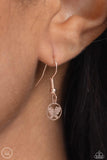 Fluttering Festival - Rose Gold Necklace - Paparazzi Accessories Necklace Bedazzle Me Pretty Mobile Fashion Boutique