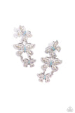 Fluttering Finale - Multi Post Earrings - Paparazzi Accessories Post Earrings Bedazzle Me Pretty Mobile Fashion Boutique