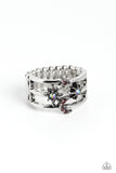 Fly Me To The Stars - Purple Ring - Paparazzi Accessories Ring Bedazzle Me Pretty Mobile Fashion Boutique