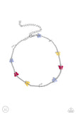 FLYING in Wait - Multi Necklace - Paparazzi Accessories Necklace Bedazzle Me Pretty Mobile Fashion Boutique