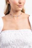 FLYING in Wait - Multi Necklace - Paparazzi Accessories Necklace Bedazzle Me Pretty Mobile Fashion Boutique