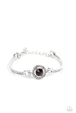 Focused and Fabulous - Purple Bracelet - Paparazzi Accessories Bracelet Bedazzle Me Pretty Mobile Fashion Boutique