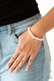 Follow My Lead - Pink Bracelet - Paparazzi Accessories Bracelet Bedazzle Me Pretty Mobile Fashion Boutique