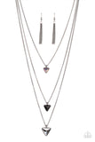 Follow the LUSTER - Black Necklace - Paparazzi Accessories Necklace Bedazzle Me Pretty Mobile Fashion Boutique