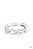 For the Win - White Bracelet - Paparazzi Accessories Bracelet FS-Bedazzle Me Pretty Mobile Fashion Boutique