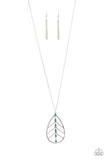 Forest Flair - Green Necklace - Paparazzi Accessories Necklace Bedazzle Me Pretty Mobile Fashion Boutique