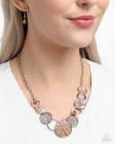 Forest Fling - Brown Necklace - Paparazzi Accessories Necklace Bedazzle Me Pretty Mobile Fashion Boutique