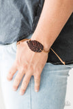 Forest Forager - Brown Bracelet - Paparazzi Accessories Bracelet Bedazzle Me Pretty Mobile Fashion Boutique