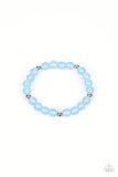 Forever and a DAYDREAM - Blue Bracelet - Paparazzi Accessories Bracelet Bedazzle Me Pretty Mobile Fashion Boutique