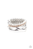 Forever Flawless - Brown Ring - Paparazzi Accessories Ring Bedazzle Me Pretty Mobile Fashion Boutique