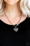Forever In My Heart - Pink Necklace - Paparazzi Accessories Necklace Bedazzle Me Pretty Mobile Fashion Boutique