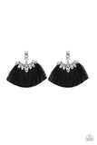 Formal Flair - Black Earrings - Paparazzi Accessories Earrings Bedazzle Me Pretty Mobile Fashion Boutique