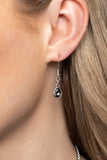 Formally Forged - Silver Necklace - Paparazzi Accessories Necklace Bedazzle Me Pretty Mobile Fashion Boutique
