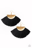 Fox Trap - Gold Earrings - Paparazzi Accessories Earrings Bedazzle Me Pretty Mobile Fashion Boutique