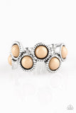 Foxy Fabulous - Brown Ring - Paparazzi Accessories Ring Bedazzle Me Pretty Mobile Fashion Boutique