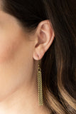 Free Bird - Brass Necklace - Paparazzi Accessories Necklace Bedazzle Me Pretty Mobile Fashion Boutique