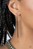 Free to CHAINge My Mind - Brass Necklace - Paparazzi Accessories Necklace Bedazzle Me Pretty Mobile Fashion Boutique
