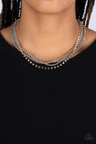 Free to CHAINge My Mind - Multi Necklace - Paparazzi Accessories Necklace Bedazzle Me Pretty Mobile Fashion Boutique