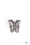 Free To Fly - Multi Ring - Paparazzi Accessories Ring Bedazzle Me Pretty Mobile Fashion Boutique