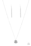 Freedom Isnt Free - Silver Necklace - Paparazzi Accessories Necklace Bedazzle Me Pretty Mobile Fashion Boutique